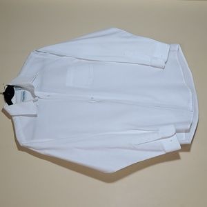Big Boys 20 Flynn O'Hara White, Long Sleeve, Button Up Dress Shirt